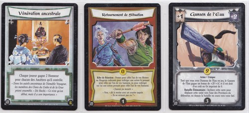 L5r lot cartes rares - -, 3