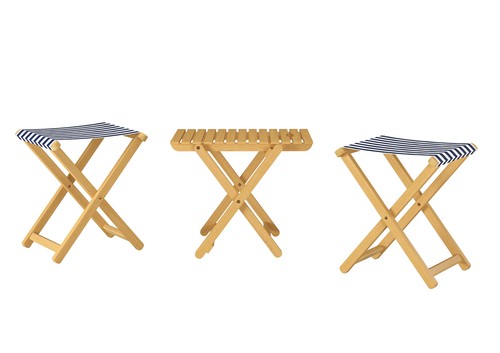 Tabouret jardin pliable - tabouret,