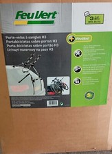 45 kg Porte-vélos Arrière en Acier pour 3 Vélos (000033700000)