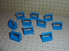 10 x Blue tile with handle