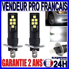2 AMPOULES LED H1 A 12 SMD BLANCHE XENON 6000K LAMPE POUR ANTI BROUILLARD EN 12V