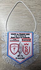 FANION 1/2  Finale Coupe de France 2025  AS CANNES - STADE REIMS
