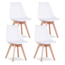 Lot de 4 chaises nordiques