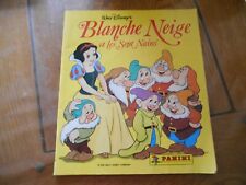 vintage album panini BLANCHE NEIGE et LES SEPT NAINS an 1994 incomplet