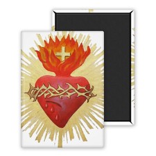 Sacré coeur Jesus-Magnet Personnalisé 54x78mm Photo Frigo