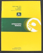 Véritable John Deere 108 111