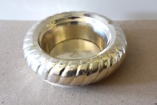 Lancel, Cendrier de table en métal argenté