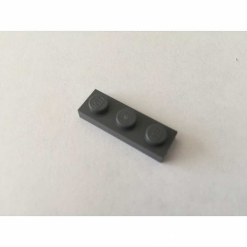 Plate 1x3 gris - foncé, 4211133