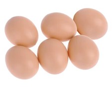 6X Œufs Faux Poule Pour
