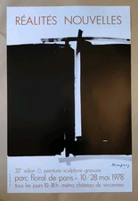 André Marfaing 1978 Affiche  Exposition 32e Salon Parc Floral De Paris