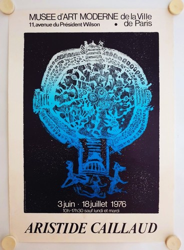 Affiche aristide caillaud 1976 - affiche,