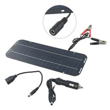 Kit caravane fourgonnette bateau filet batterie chargeur cellules solaires monoc