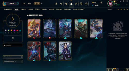 Compte league legends euw - compte, of