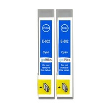 2 Cyan Cartouches d'encre pour