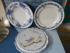 Lot assiettes Longwy et