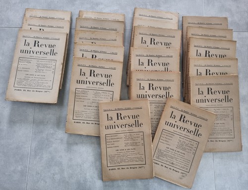 Revue universelle années - la,