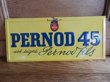 Plaque tôle pernod - pernod, 45