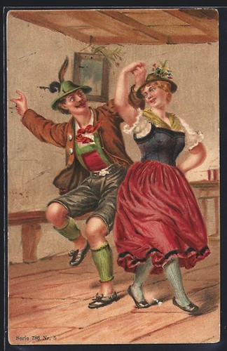 Paire cartes postales en - cartes,