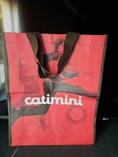 Grand Sac Catimini 38x31x9 cm Noir/Rouge