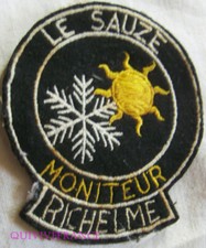 SK2529 - PATCH MONITEUR DE SKI - LE SAUZE