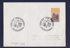 ec72/ Enveloppe  jumelage  Liège  Besseges    1972