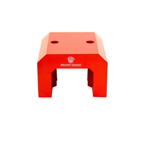 Rouge alnico fer cheval - rouge,