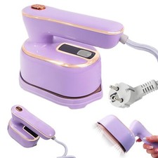 Fer à repasser de voyage mini fer à vapeur 1000 W grand réservoir d'eau de 10...