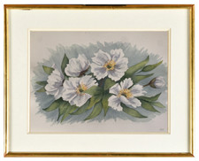 SUPERBE AQUARELLE NATURE MORTE