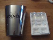 Seau À Champagne + 2 flutes