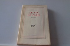 Marcel AYMÉ  LE VIN DE PARIS