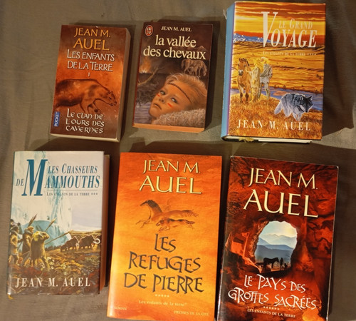 Lot jean auel - jean, intégrale