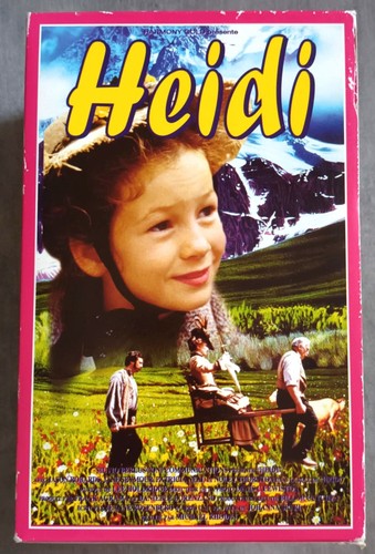 Coffret vhs sécam heidi - vhs,