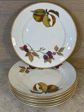 Six Royal Worcester Fruit
