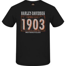 Chemise D'Agent Pour Hommes 'Stitches' Licenciée Harley-Davidson R004669 H