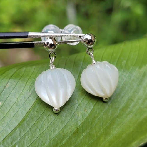 Boucles oreilles pierre - en,