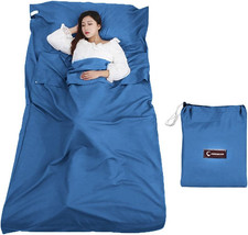 Sac de couchage Ultra Léger Pour Couchage générique Rectangulaire grand Bleu