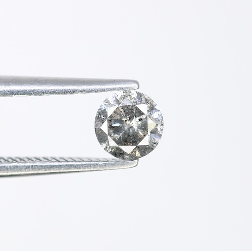 Diamant rond naturel - , taille