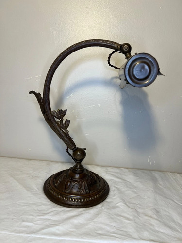 Lampe piano bronze patiné - piano,