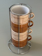 Tour de 4 tasses à café - Maisons du Monde - marrons - BE