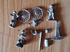 SOLDATS DE PLOMB 28MM ARTILLERIE NORDISTE SUDISTE NEUF GUERRE SECESSION