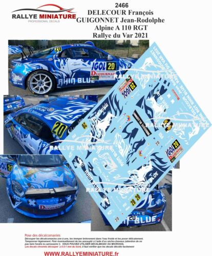 Decals ref 2466 alpine - decals,
