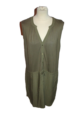 Robe droite sans - manche, femme