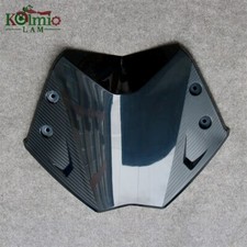 Fibre de carbone noire Pare-brise Adapté Pour YAMAHA XP530 TMAX530 2012-2016