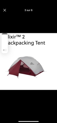 Tente msr élixir - tente,