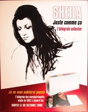 SHEILA - PLAN MÉDIA / PLV "INTÉGRALE ÉDITION LIMITÉE"