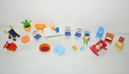 Lot anciens jouets playmobil - lot,
