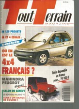 TOUT TERRAIN MAGAZINE N°25 MAHINDRA CJ 340 & CJ 540 / LAND ROVER 90 / DAKAR