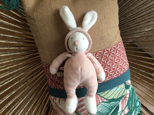 Doudou lapin capuche - doudou,
