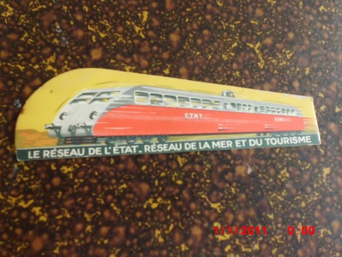Marque page autorail - autorail, bugatti