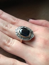 Imposante bague ancienne en or